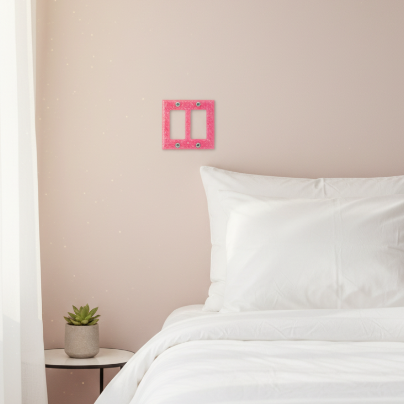 Bedroom wall installed