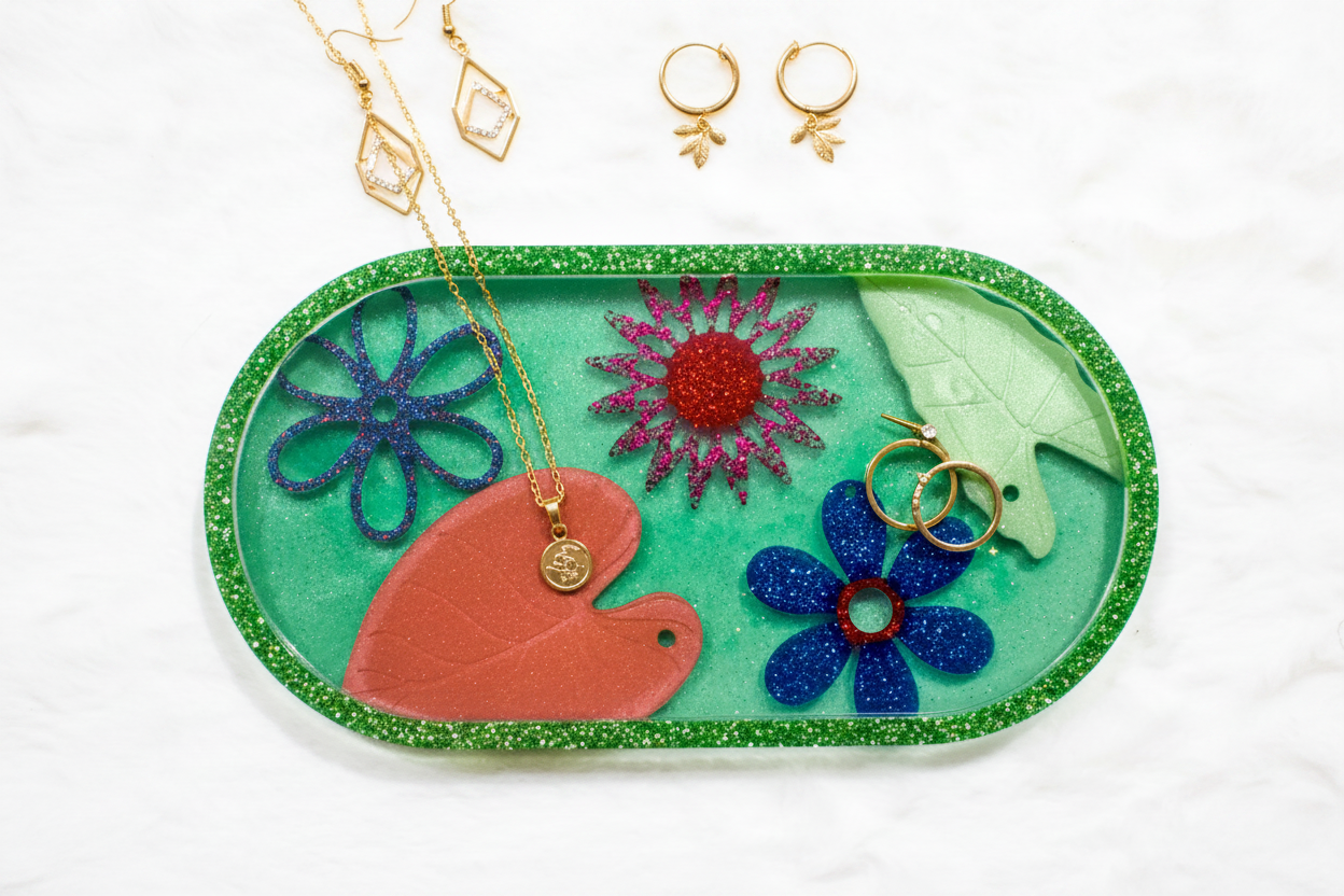 Glitter Garden Tray — Jewelry Styling